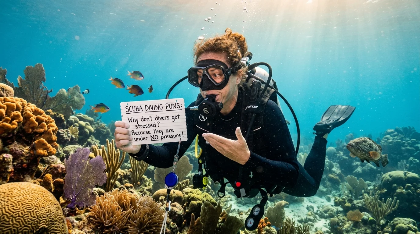 Ultra Short Scuba Diving Puns
