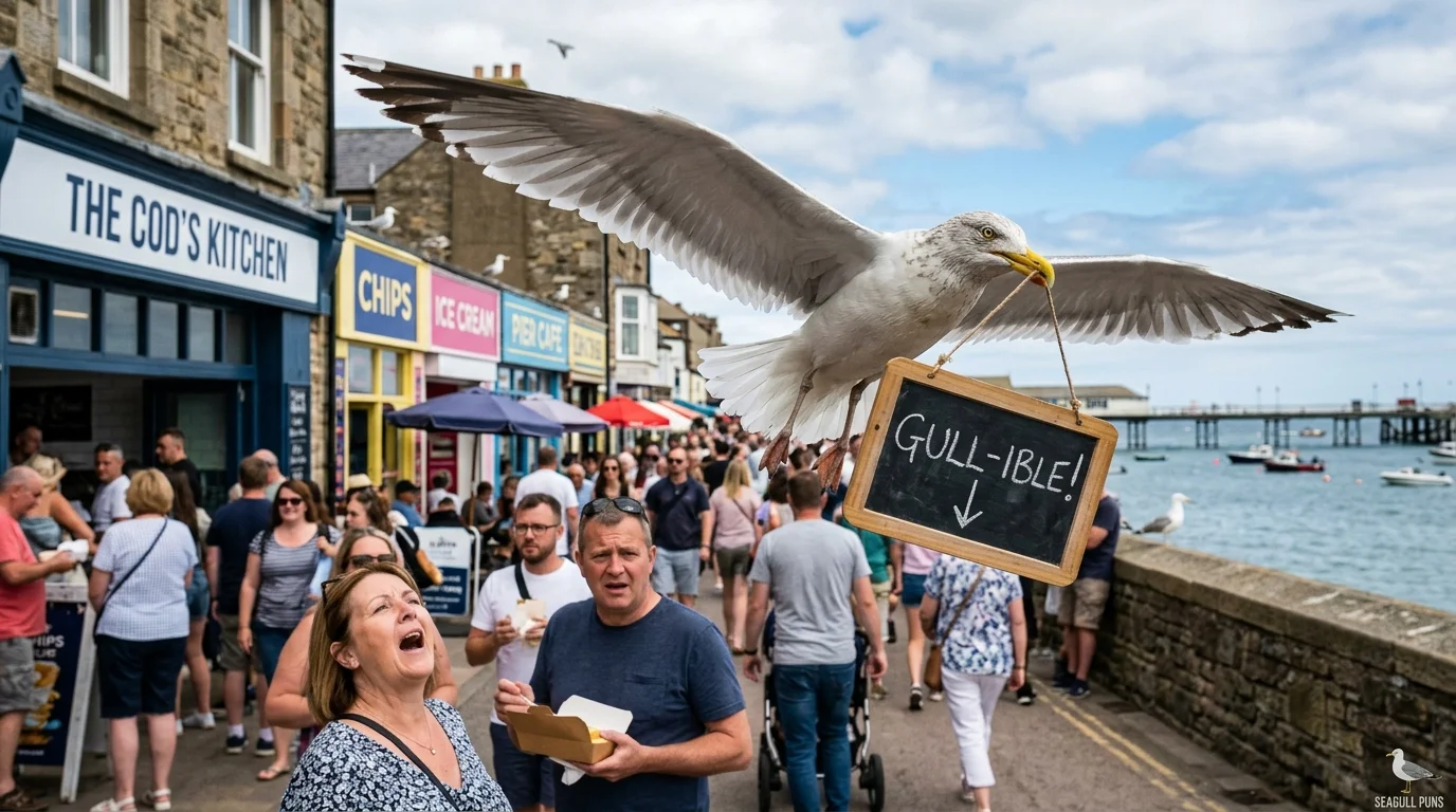 Ultra Short Seagull Puns