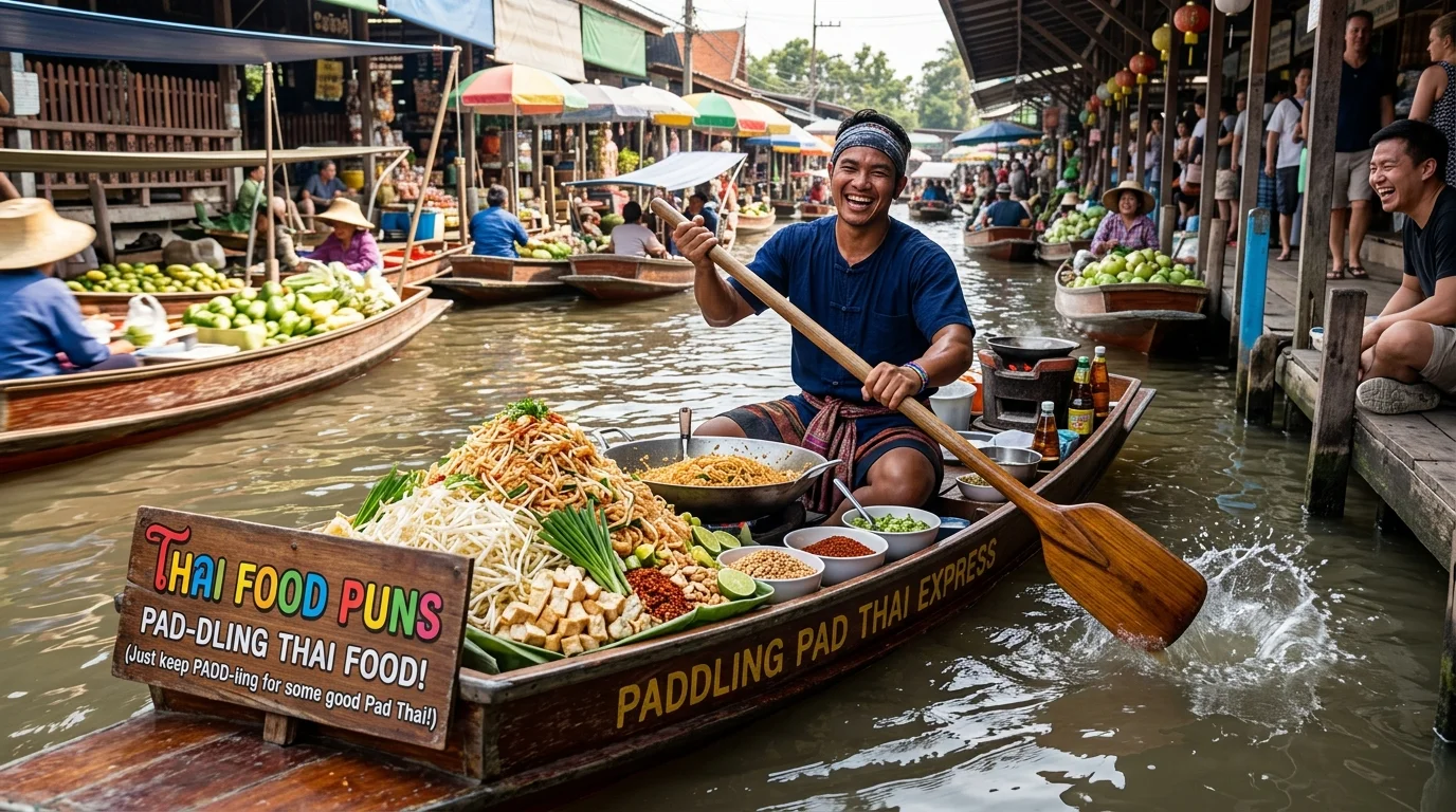 Ultra Short Thai Food Puns