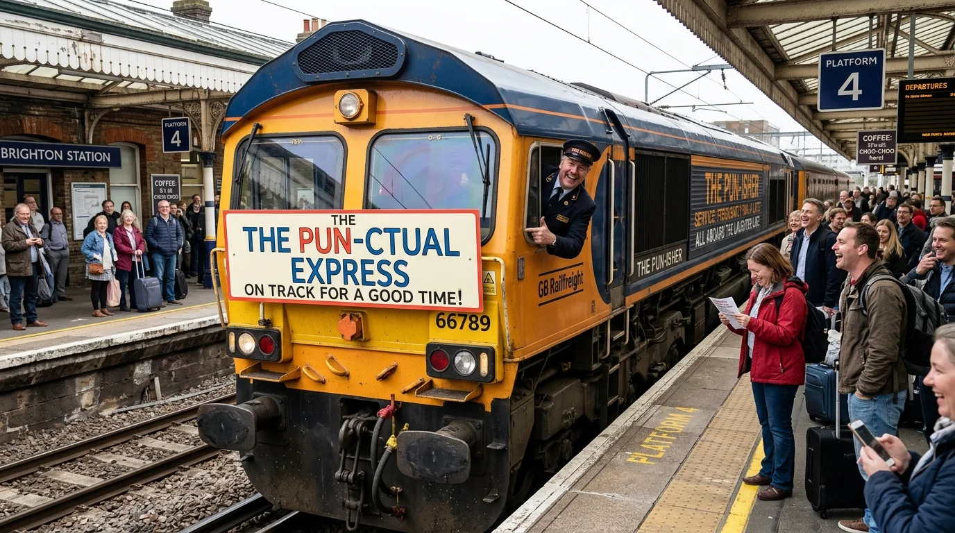 Ultra Short Train Puns