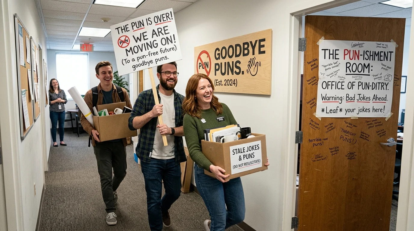 Work & Office Goodbye Puns