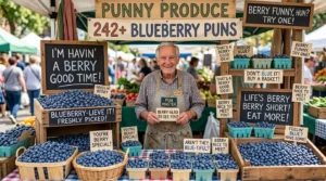 blueberry puns