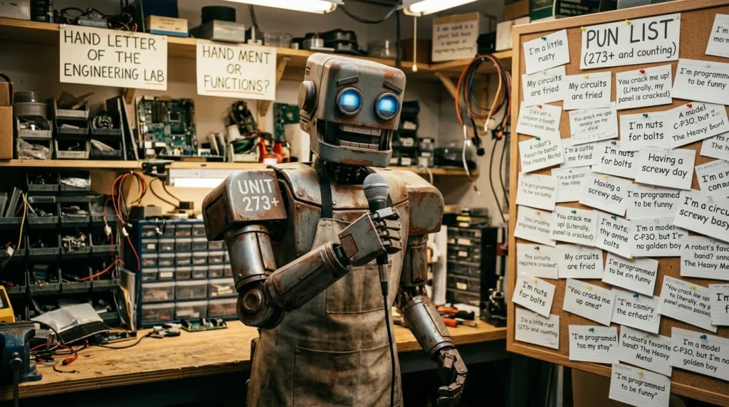 robot puns