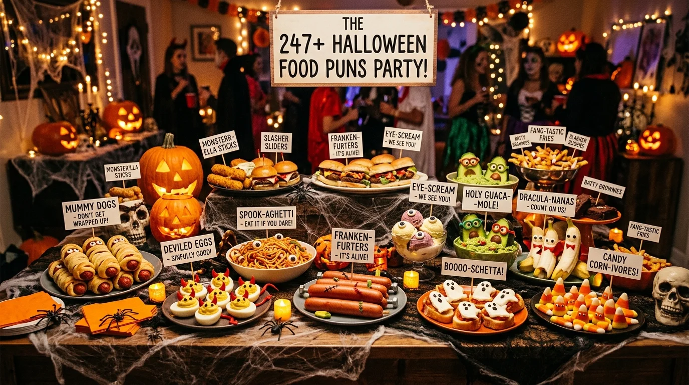 Candy Halloween Puns