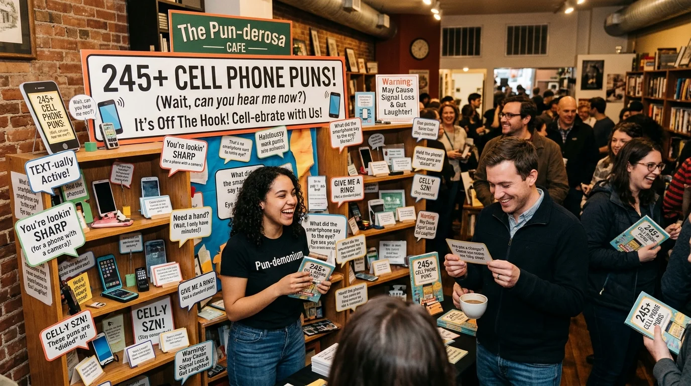 Cell Phone Puns for Everyday Life