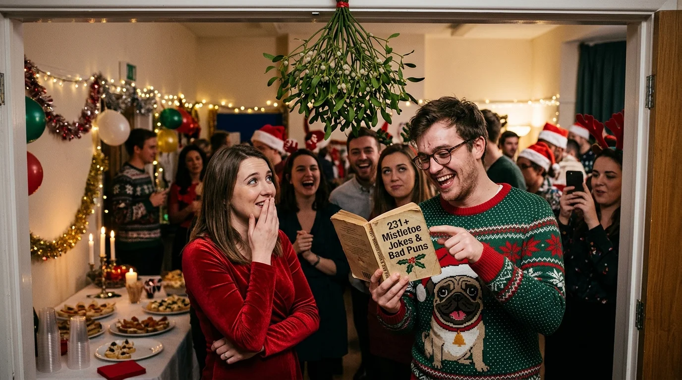 Christmas Mistletoe Jokes