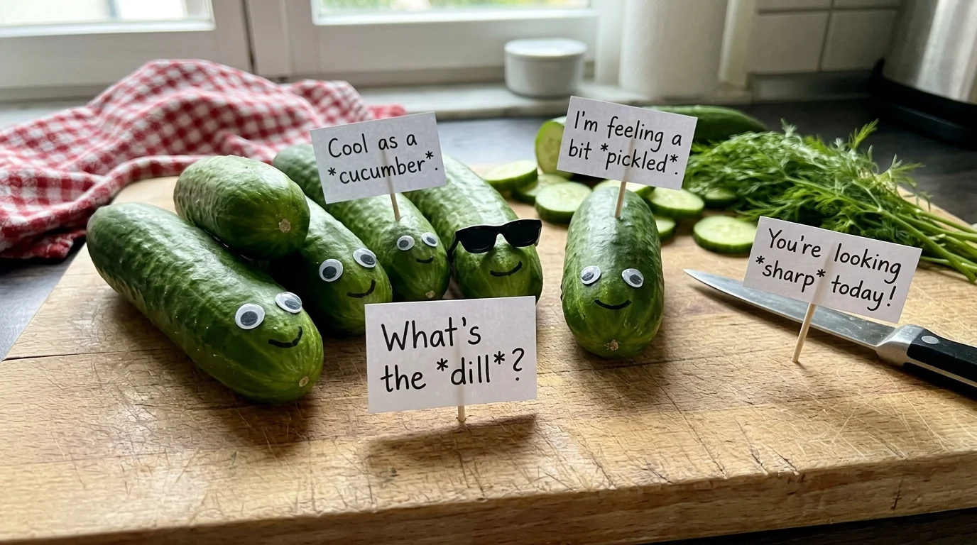 Classic Cucumber Puns
