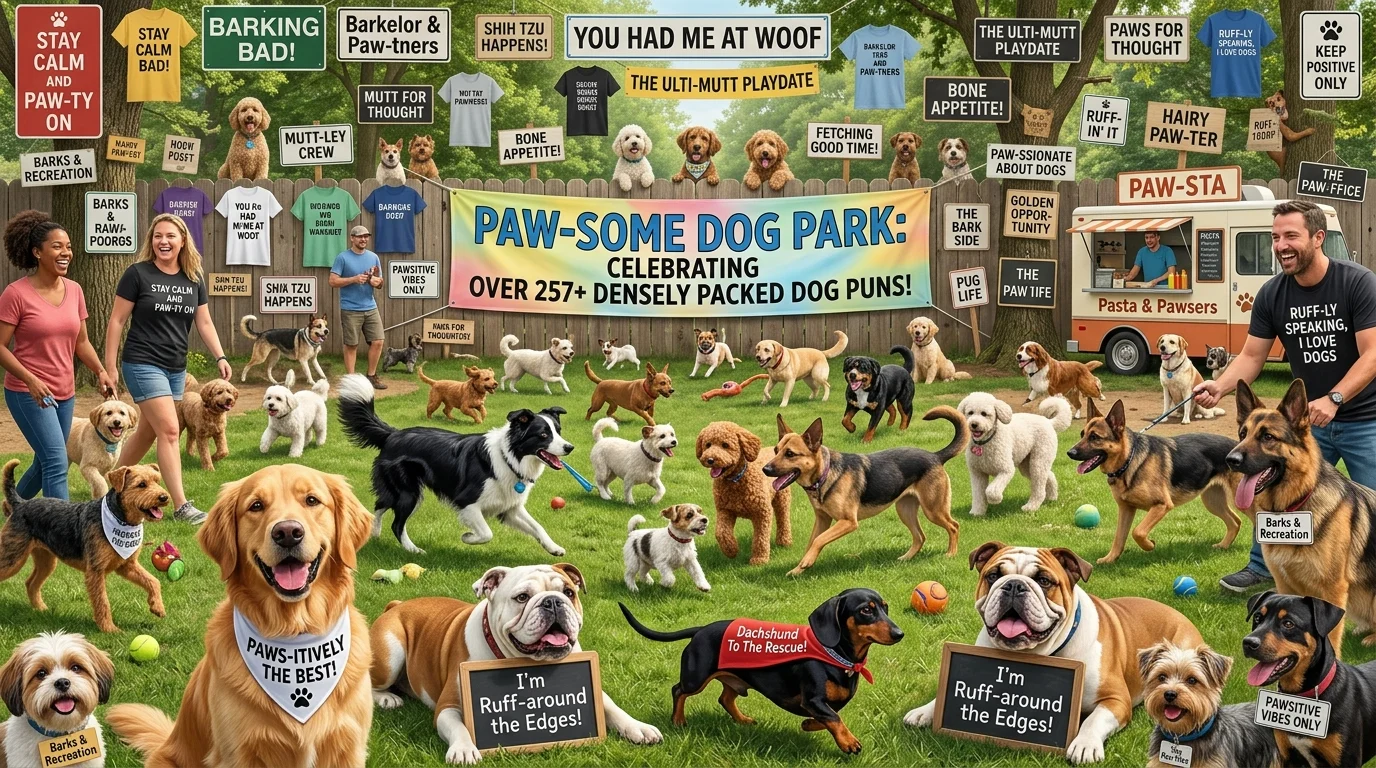 Clever Dog Puns for Smart Laughs