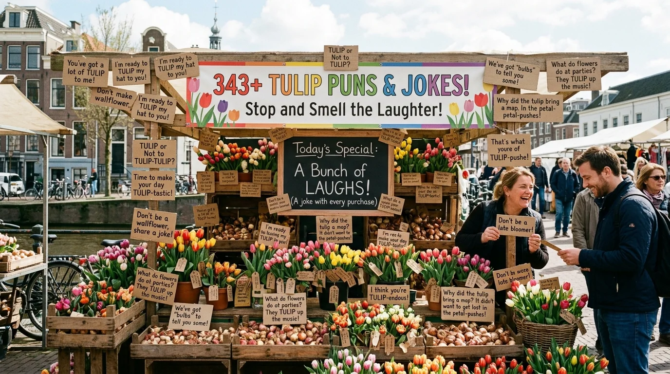 Clever Tulip Puns for Plant Lovers
