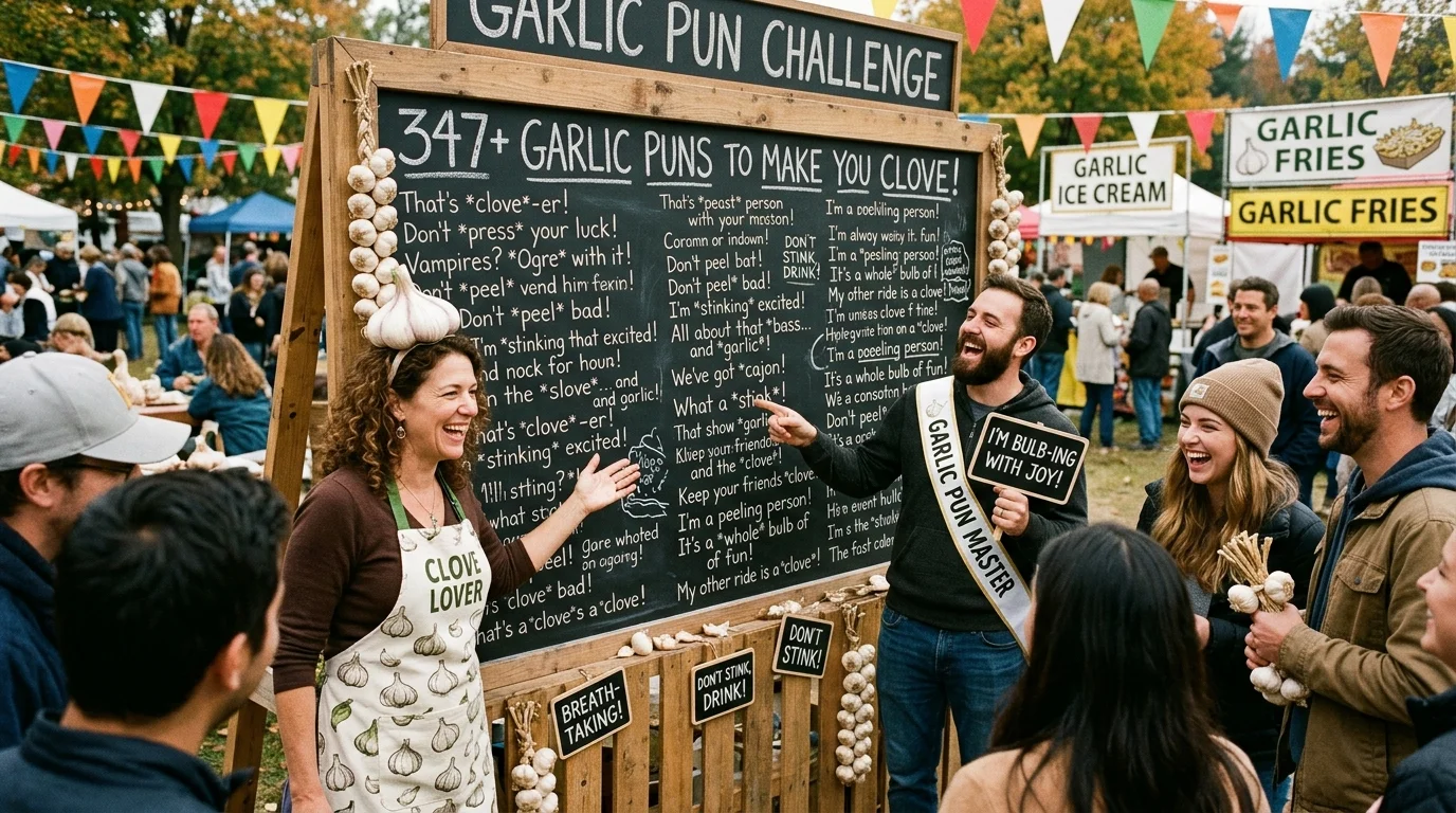 Clove-Themed Garlic Puns