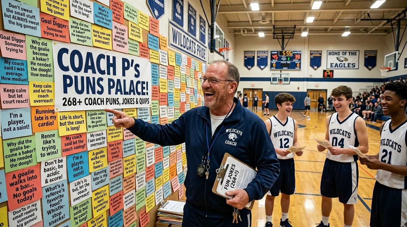 Coach Wordplay Puns