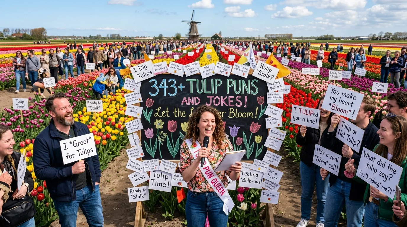 Cute Tulip One-Liners