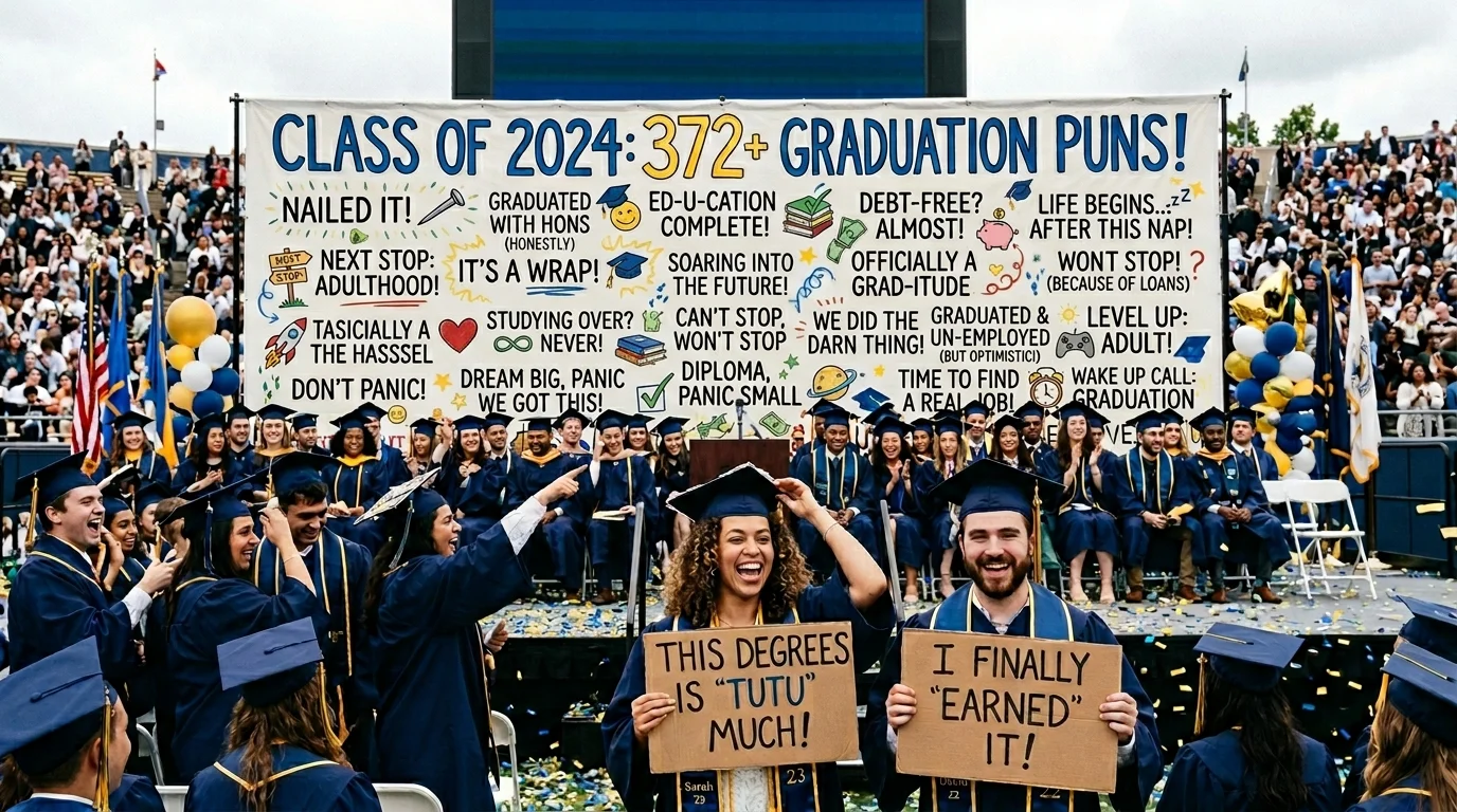 Diploma Puns