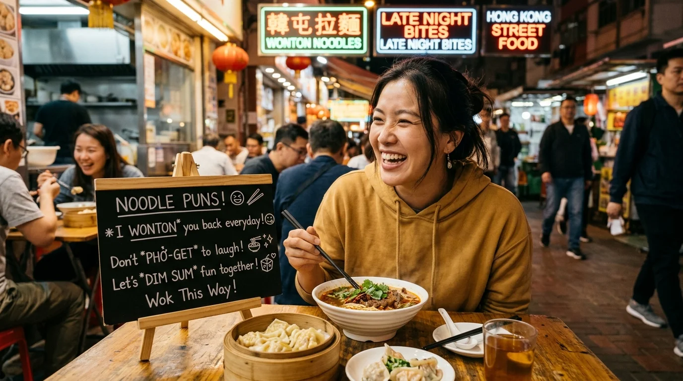 Funny Asian Food One-Liners