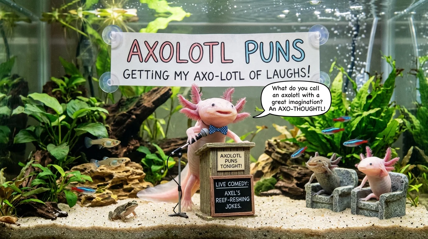 Funny Axolotl Jokes