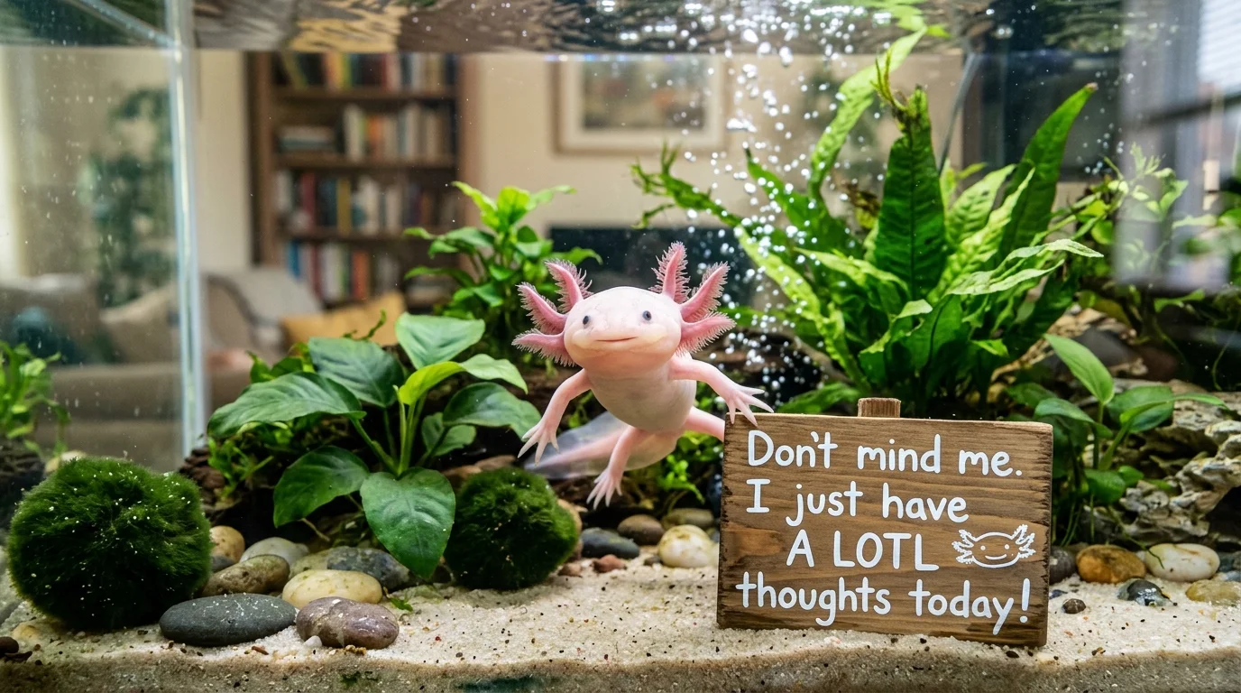 Funny Axolotl One-Liners