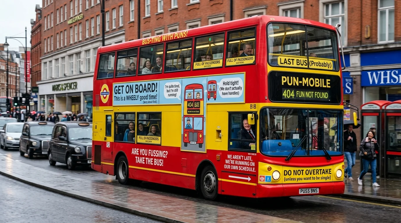 Funny Bus One-Liners