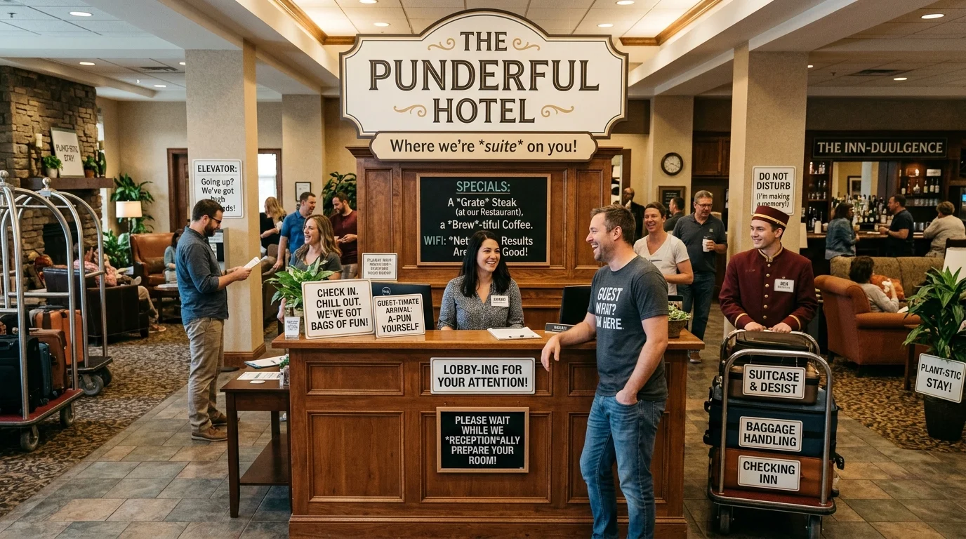 Funny Hotel One-Liners