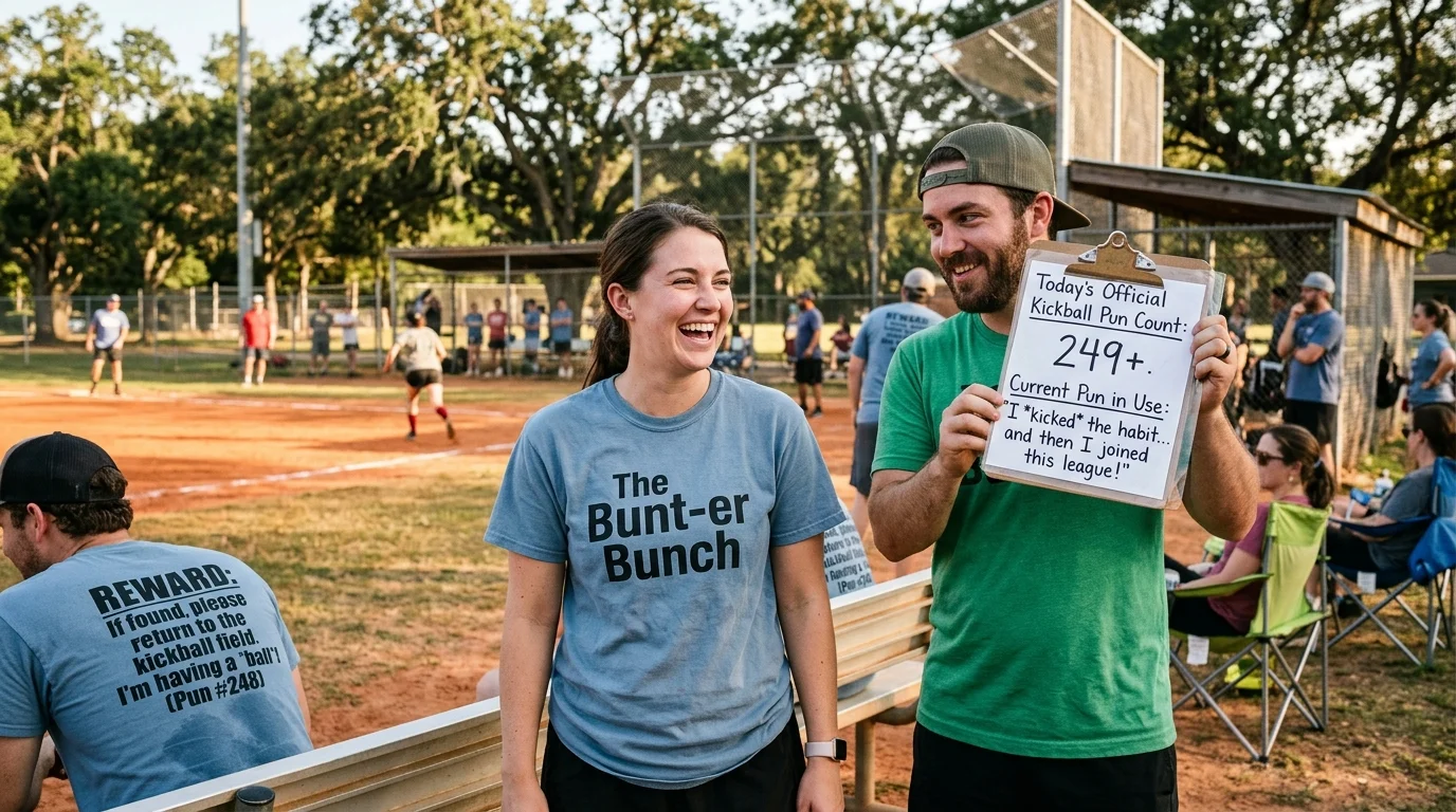 Funny Kickball One-Liners