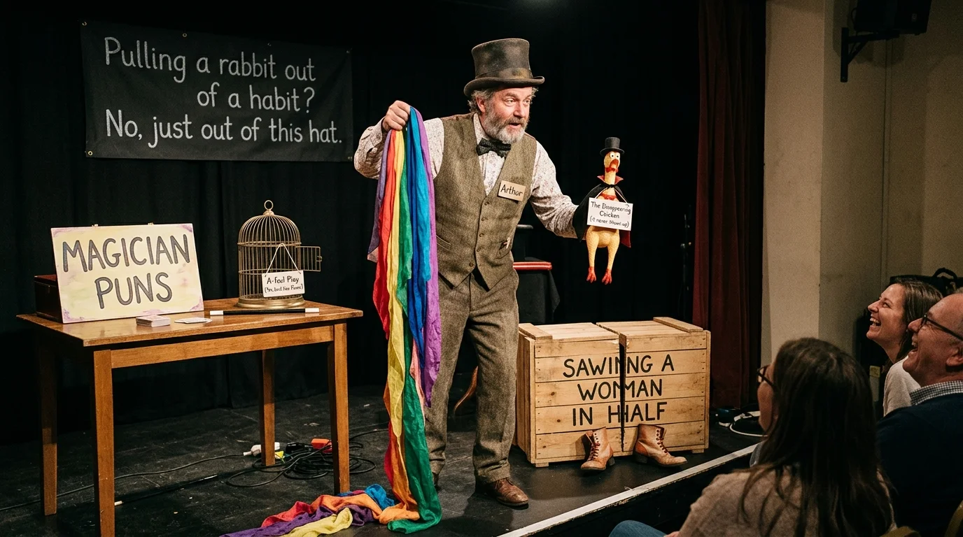 Funny Magician One-Liners