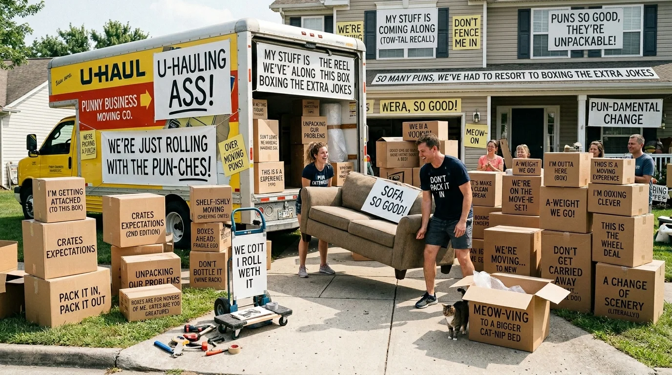 Funny Moving One-Liners
