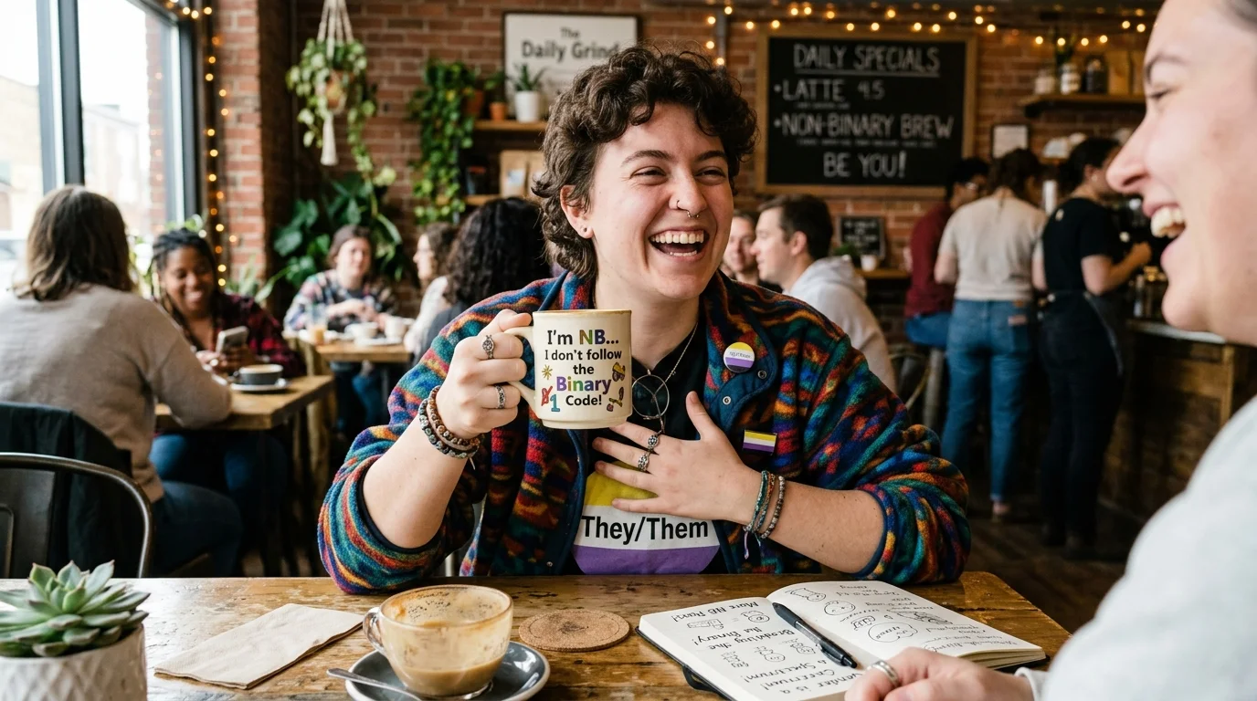 Funny Nonbinary One-Liners