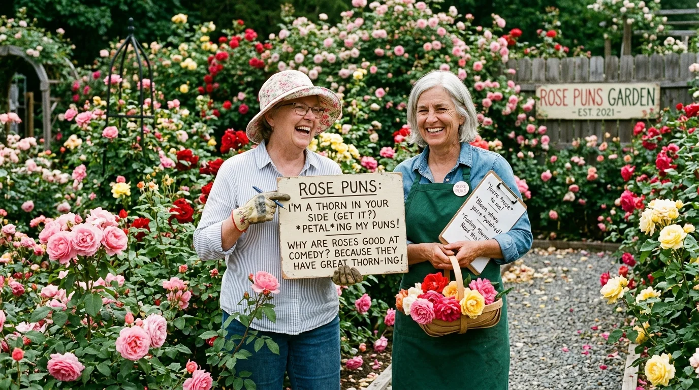 Funny Rose One-Liners