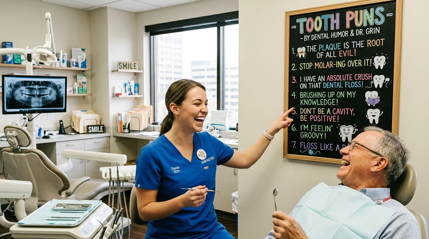 Funny Tooth One-Liners