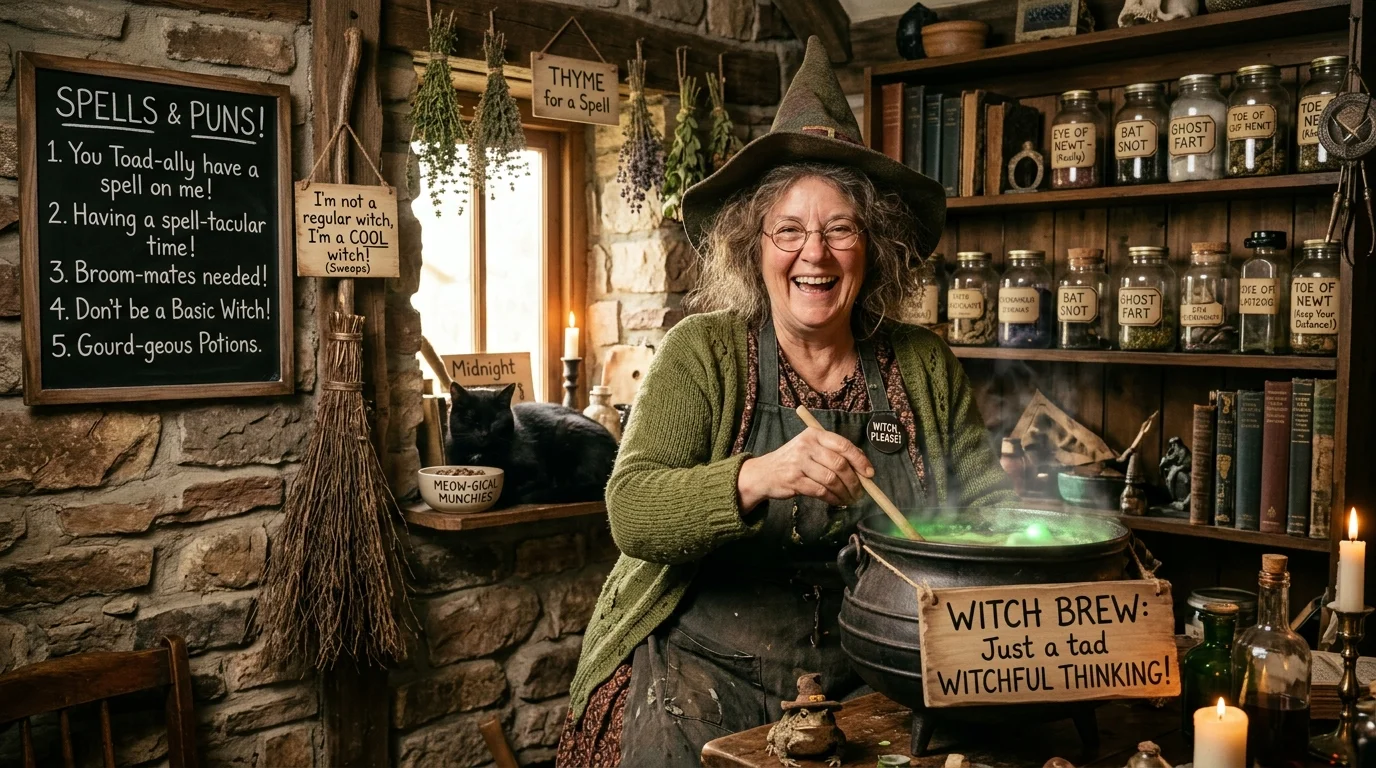 Funny Witch One-Liners