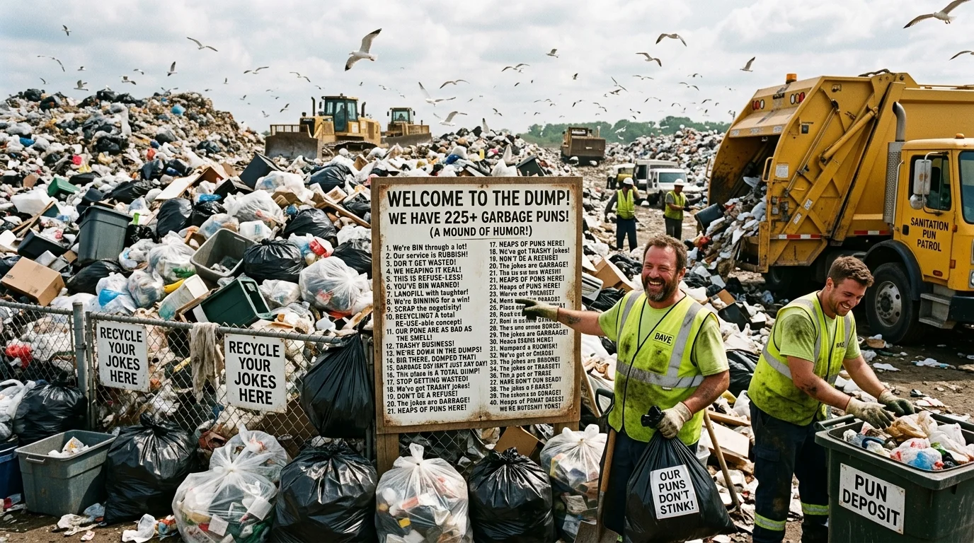 Garbage Wordplay Puns