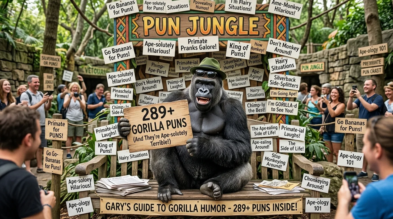 Gorilla Puns for Animal Lovers