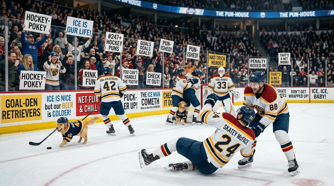 Hockey Puns for Friends
