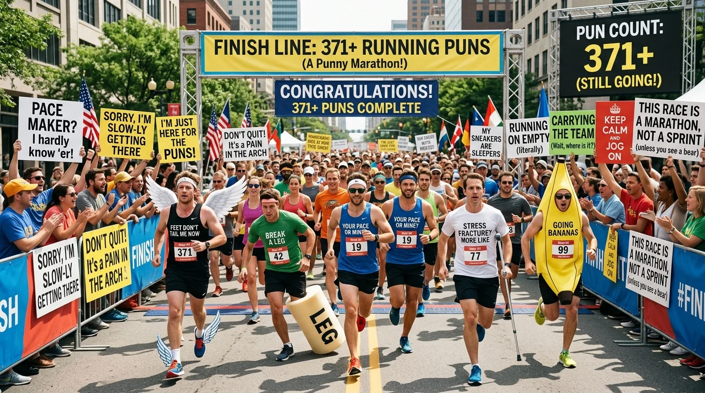 Jogging Puns