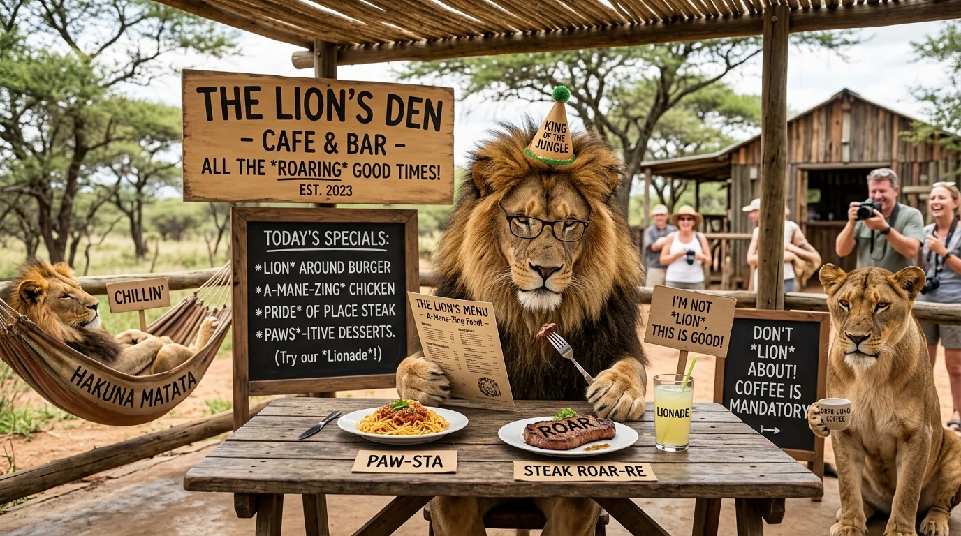 Mane Event Lion Puns