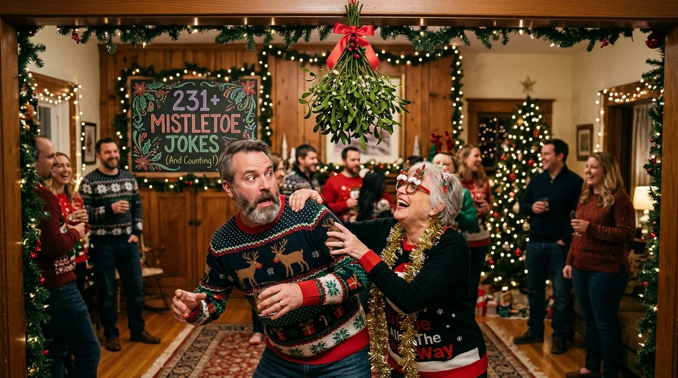Mistletoe Caption Ideas