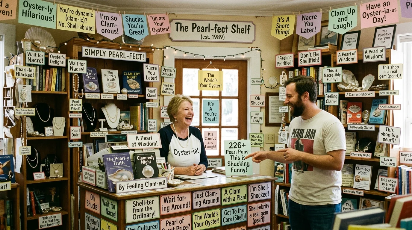 Pearl-Fect Puns