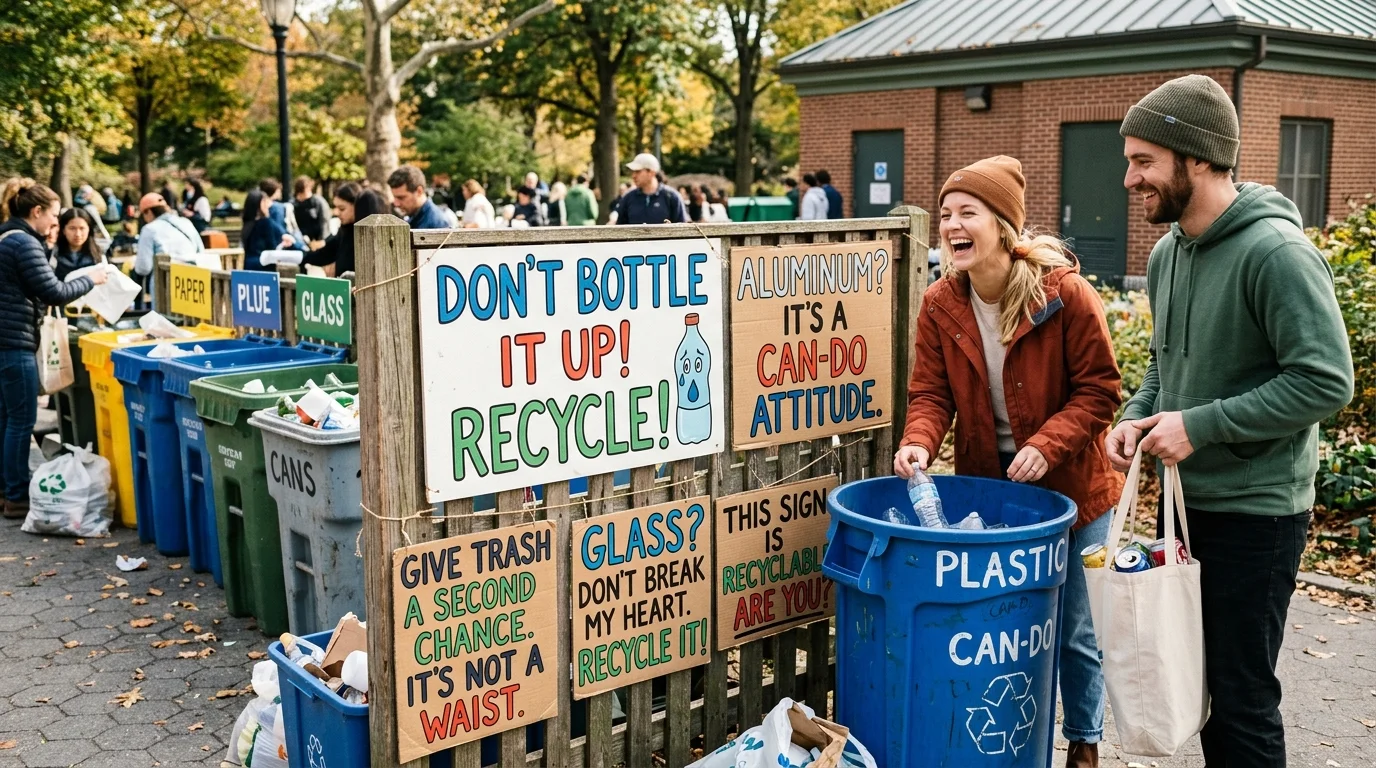 Recycling Puns for Friends