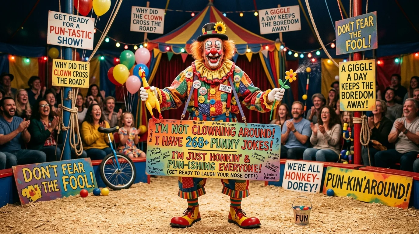 Red Nose Clown Puns