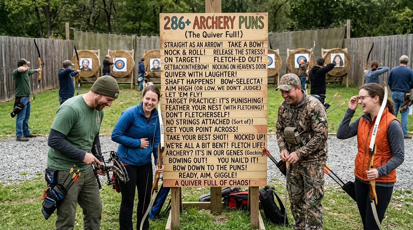 Short Archery Puns