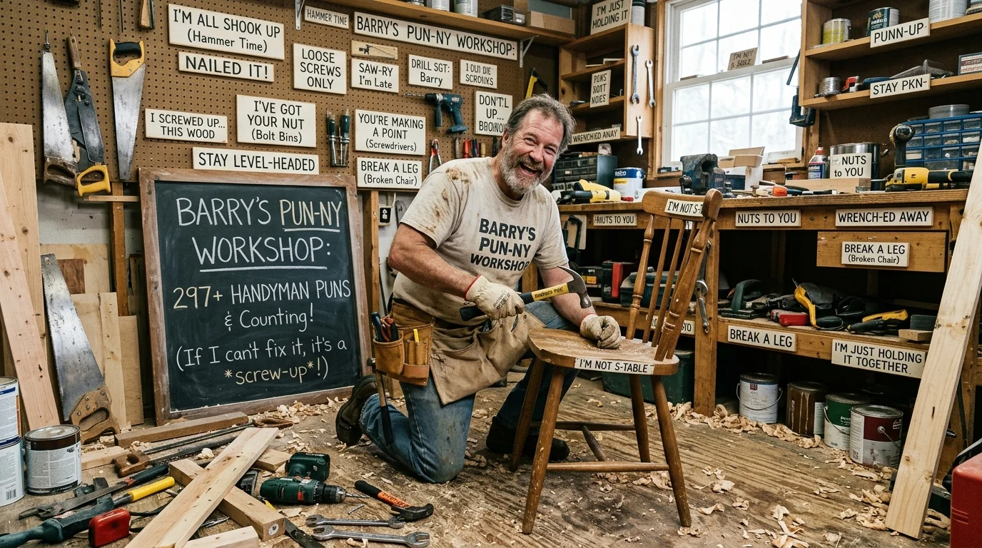 Short Handyman Puns