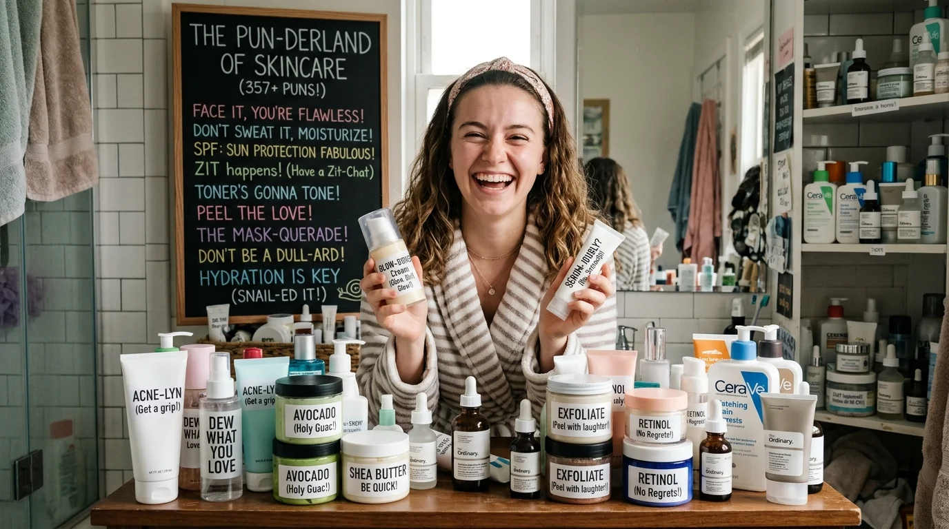 Short Skincare Puns