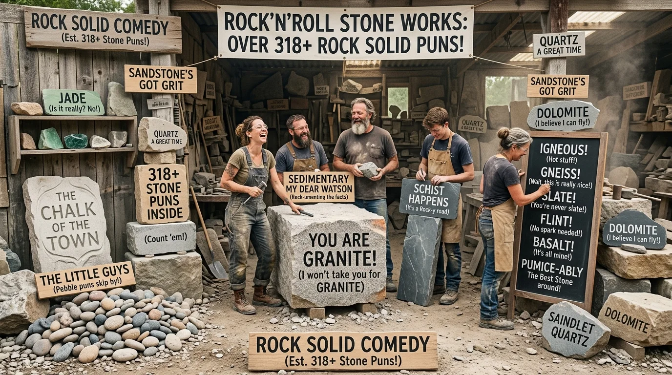 Silly Stone Jokes