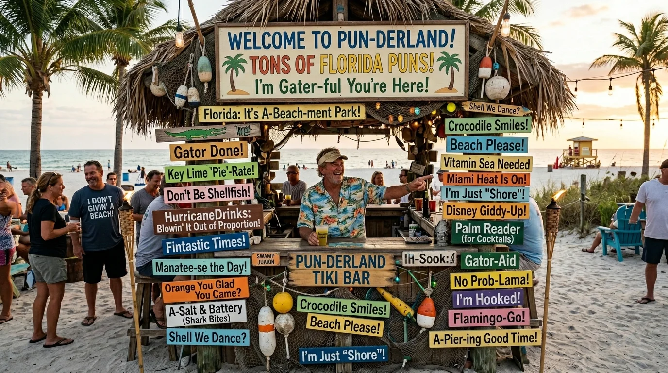 Social Media Florida Puns