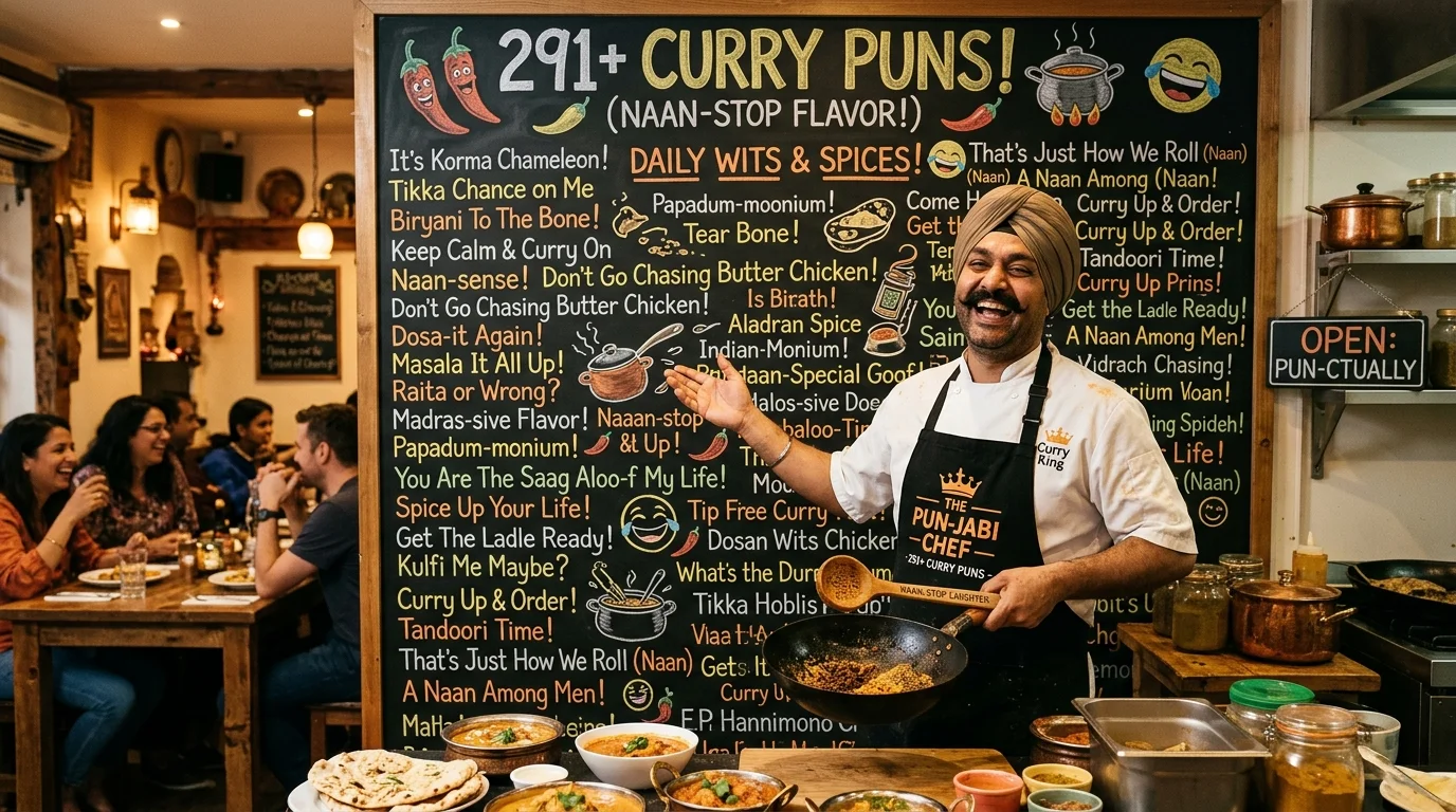 Spicy Curry Puns