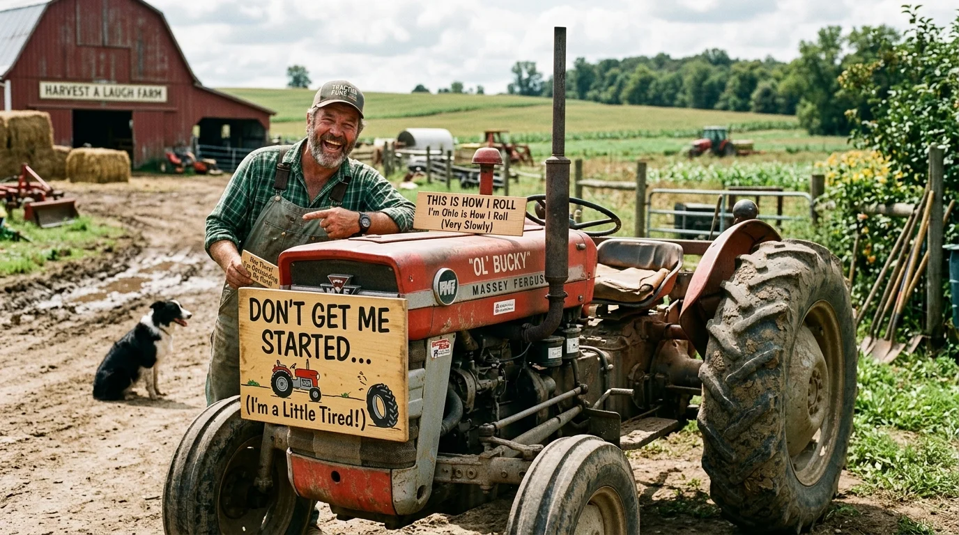 Tractor Puns for Friends