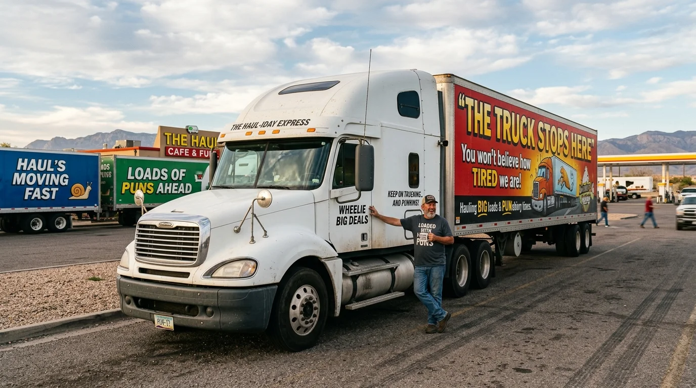 Truck Puns for Friends