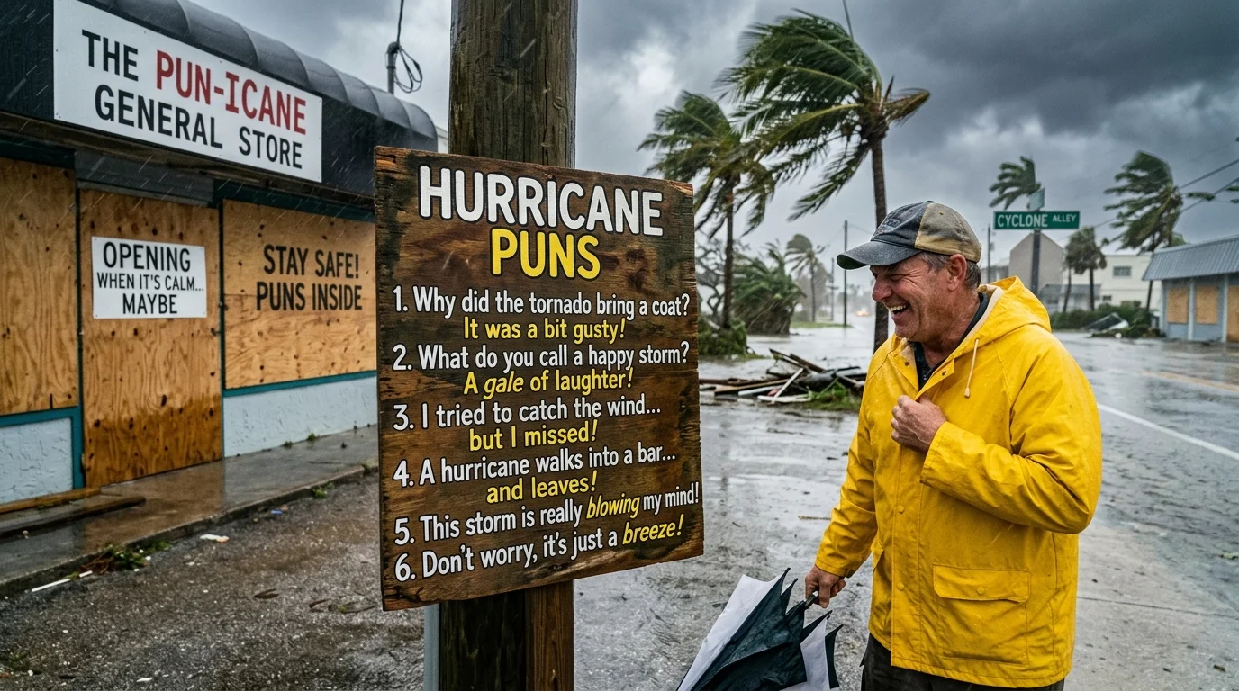 Windy Hurricane Jokes