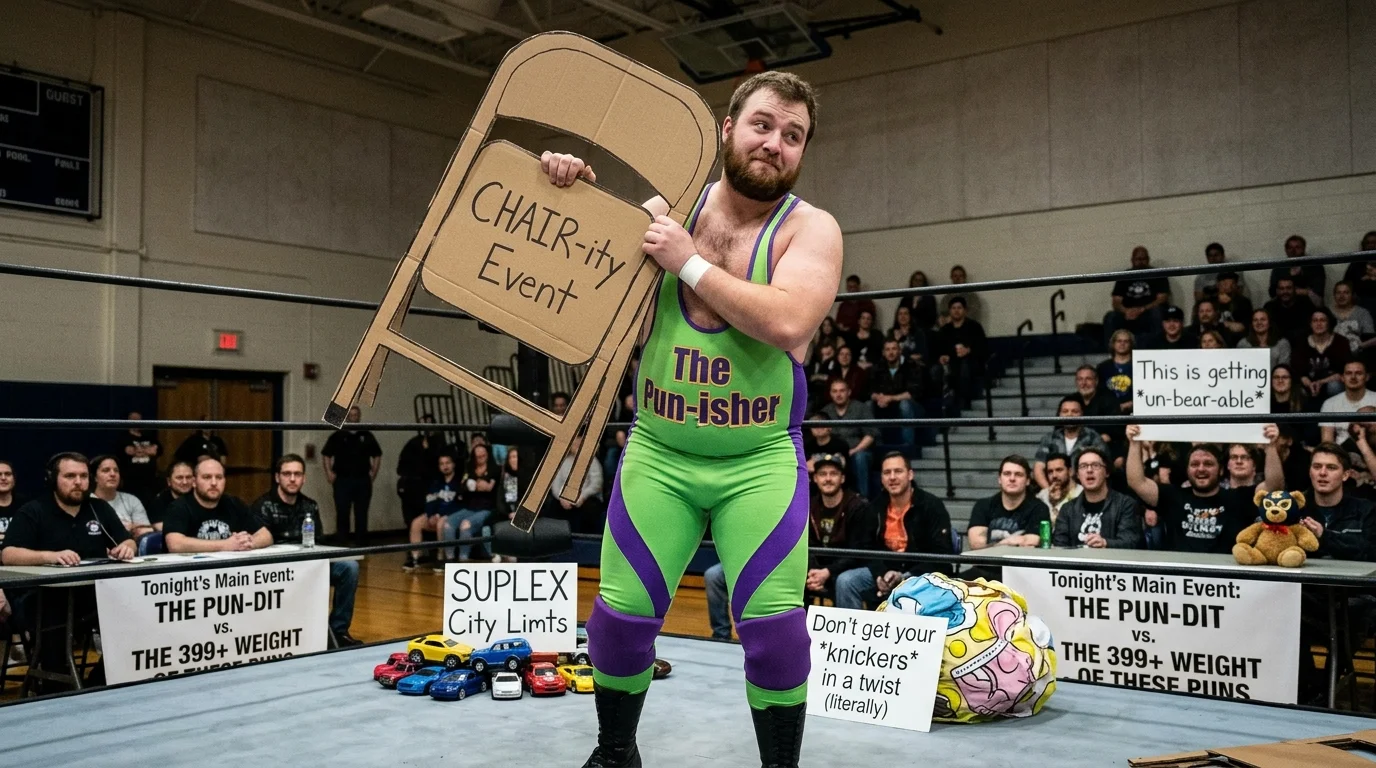 Wrestling Move Puns