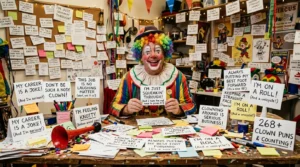 clown puns