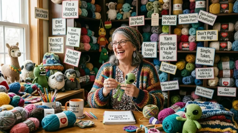 crochet puns